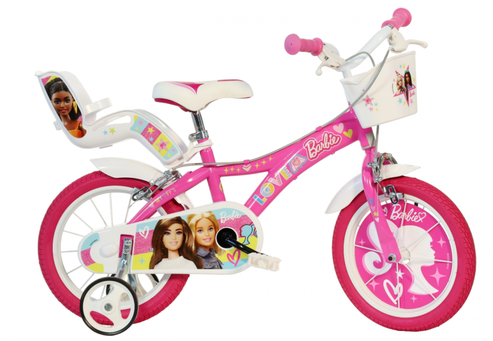 Bicicleta pentru copii 16 inch Barbie roz