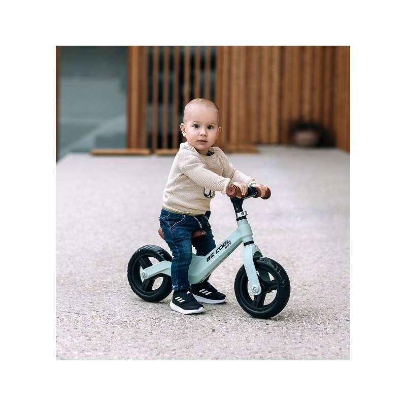 Bicicleta fara pedale FreeON Be Cool Mini roti din Eva 12 luni+ verde - 5