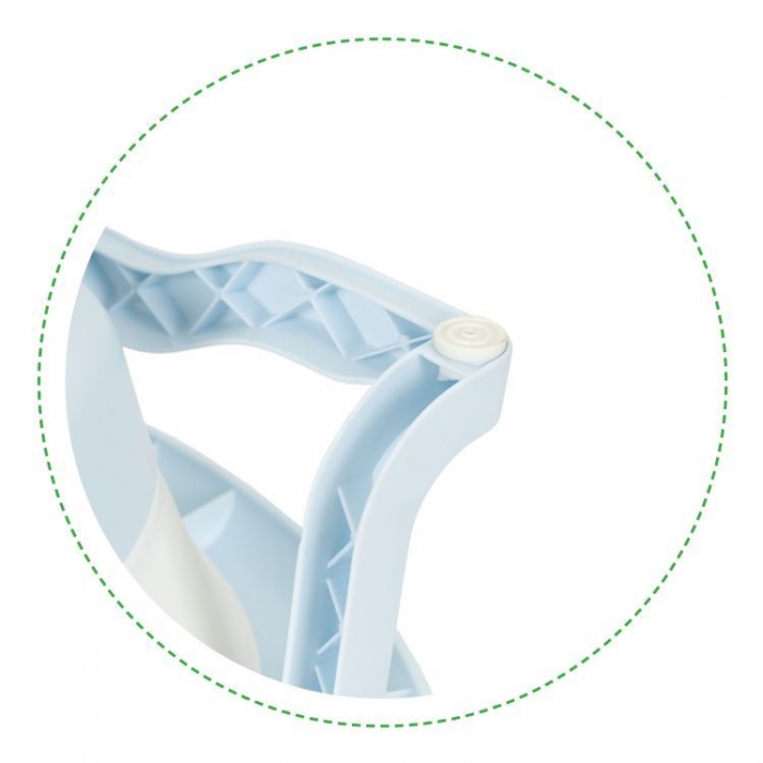 Poze Cadita de baie cu dop de scurgere Ecotoys HA-B37 Gri nichiduta.ro 