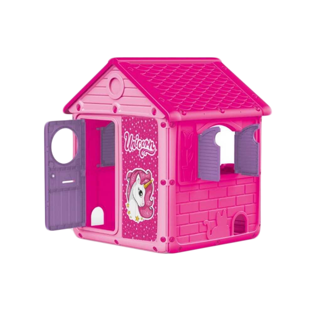 Casuta pentru copii My first house Pink Unicorn