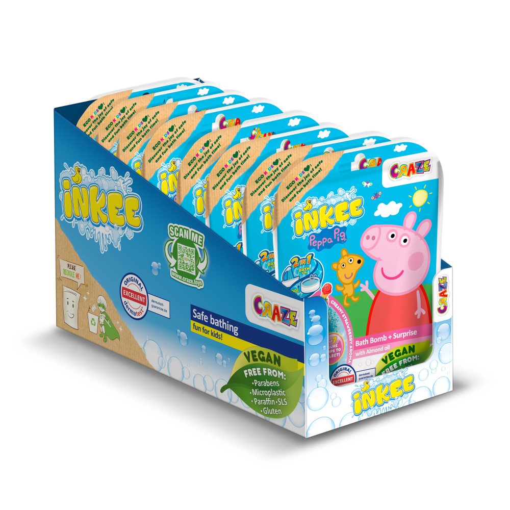 Bila de baie pentru copii Craze cu surpriza Peppa Pig - 2 | YEO