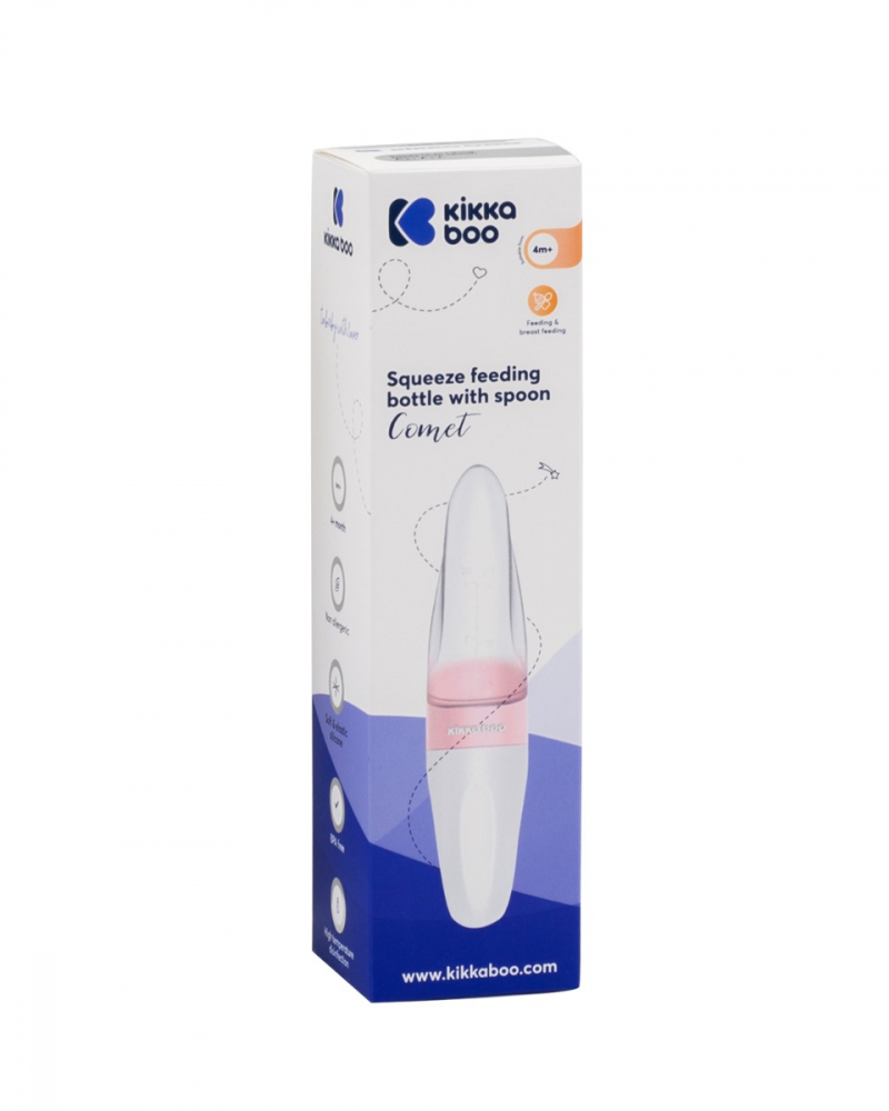 Dispozitiv de hranire din silicon Comet Pink 90ml - 1 | YEO