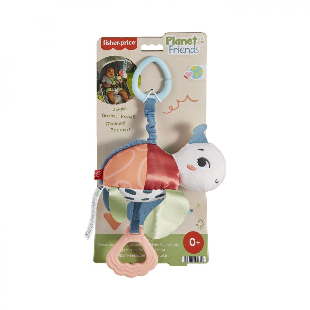 Jucarie de agatat broscuta testoasa Fisher Price Planet Friends