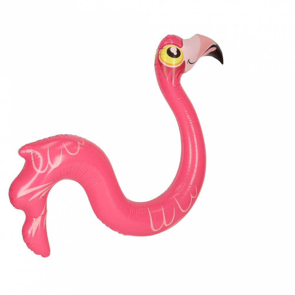 Colac gonflabil pentru piscina Flamingo roz 131 cm - 3 | YEO