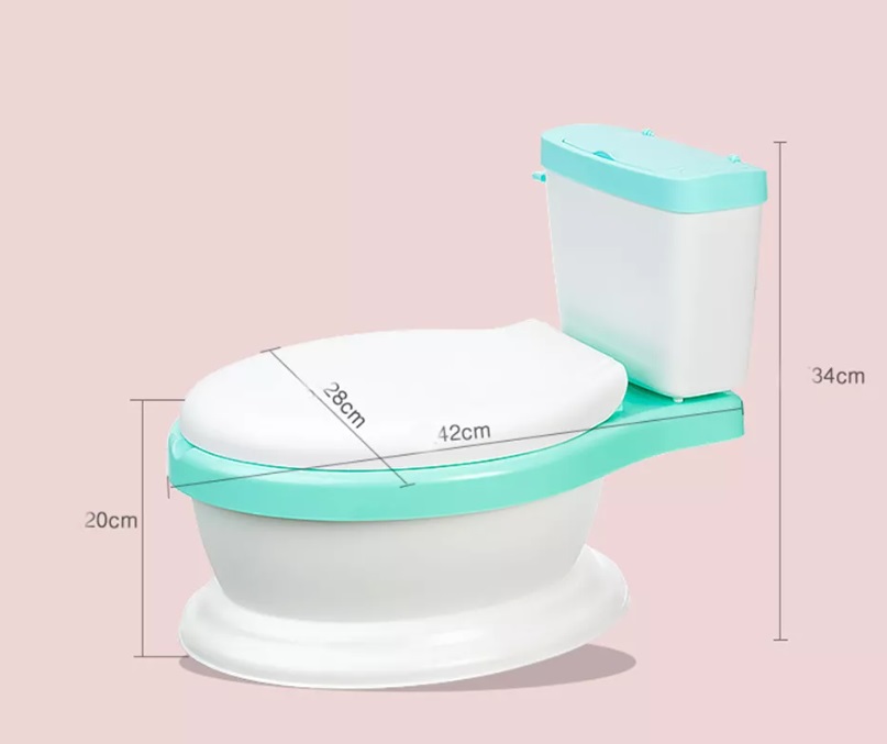 Olita muzicala Little Mom Simulation Potty Green - 1 | YEO