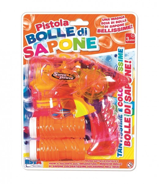 Pistol baloane sapun cu lumini RS Toys
