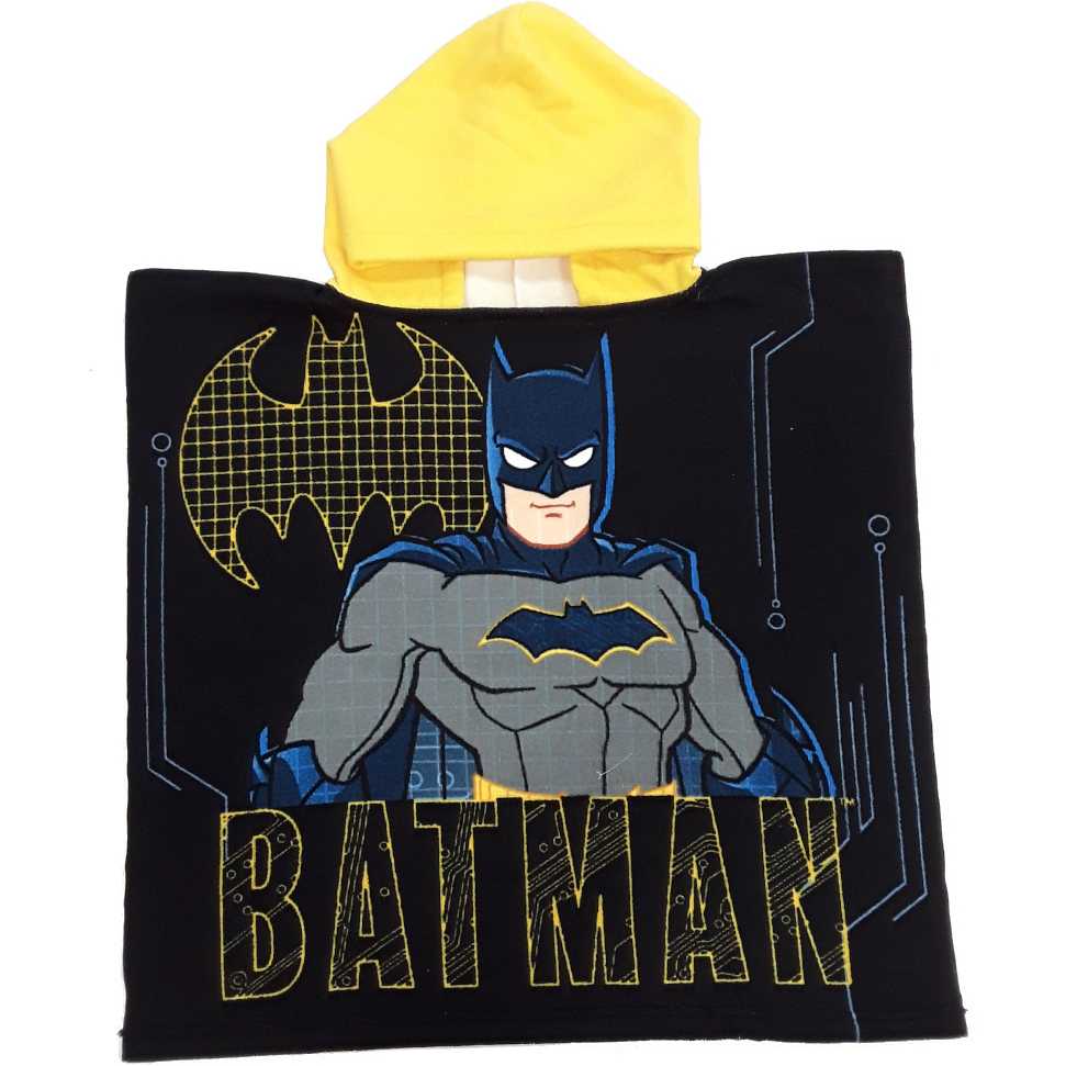 Poncho cu gluga Eplusm Batman 55x110 cm EPMBAT5246507