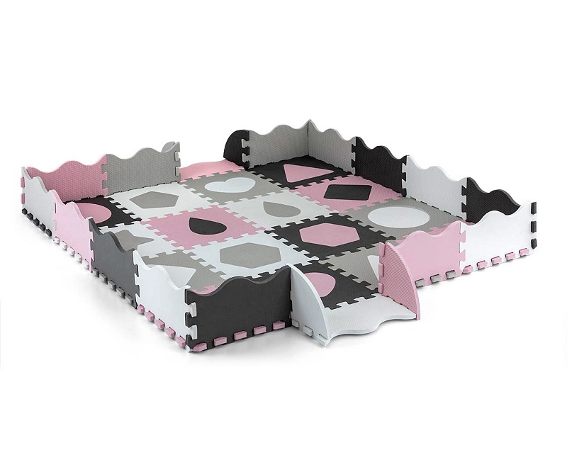 Puzzle din spuma Jolly 4, 36 piese 148x148 cm pink - 7