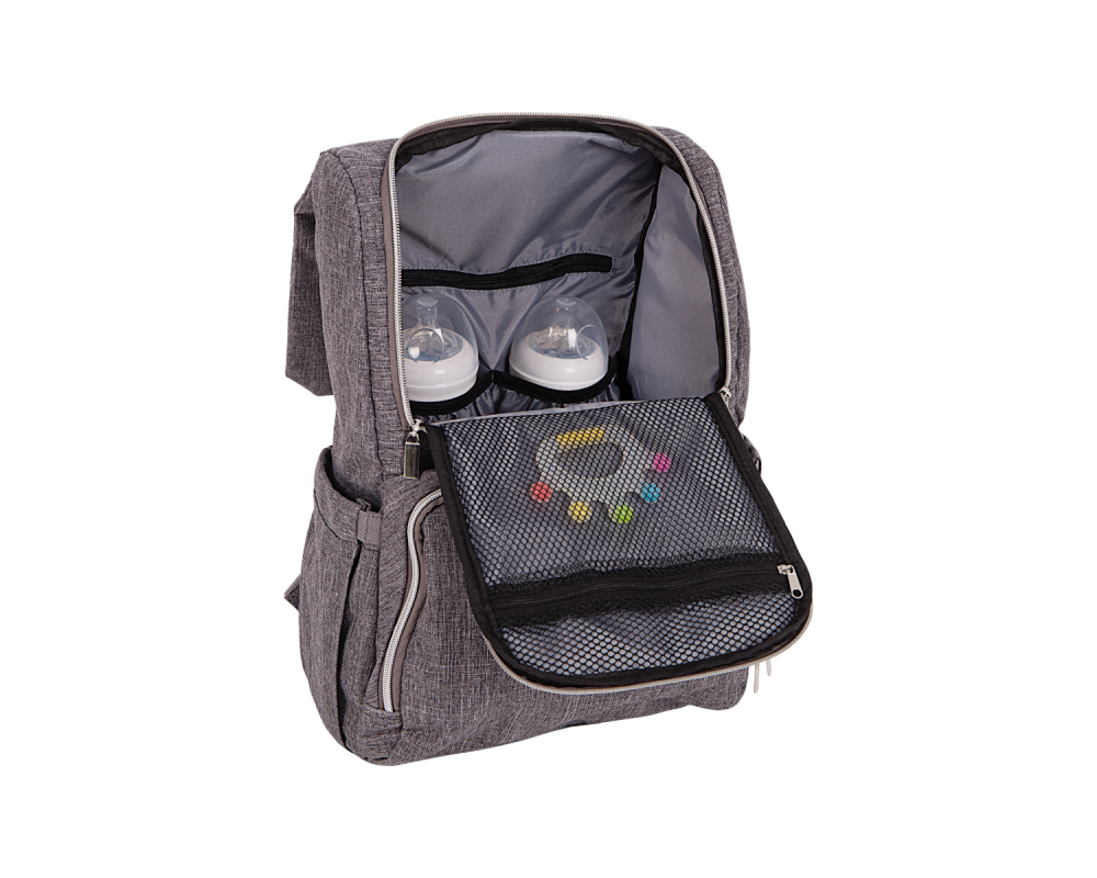 Rucsac multifunctional KikkaBoo Caira Dark Grey - 3