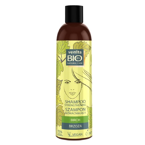 Sampon vegan fortifiant cu extract de mesteacan Venita 300ml