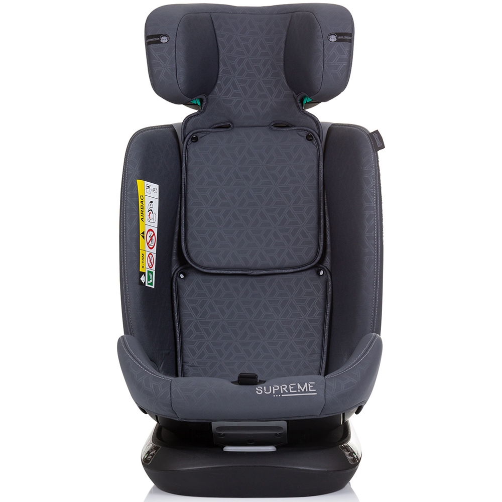 Scaun auto Chipolino Supreme I-Size 40-150 cm cu sistem Isofix granite - 1