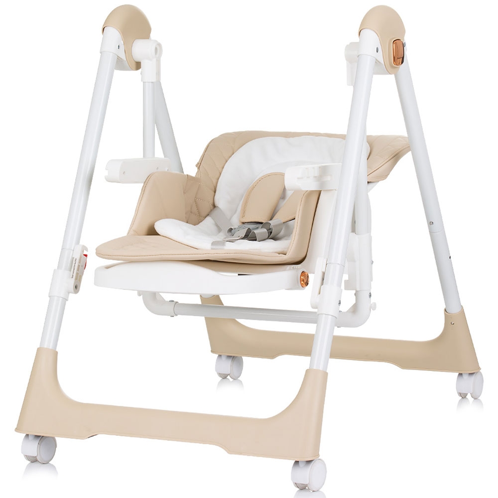 Scaun de masa Chipolino Milk Shake 2 in 1 beige - 1 | YEO