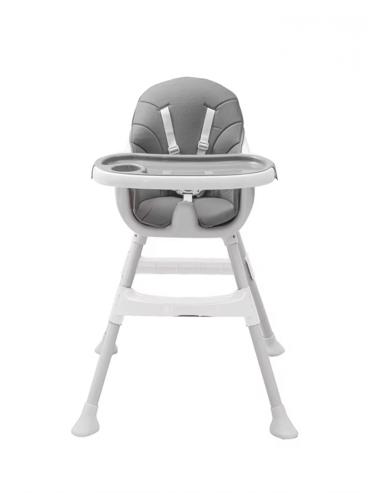 Scaun de masa Little Mom 3in1 cu cos pentru accesorii Modern Grey