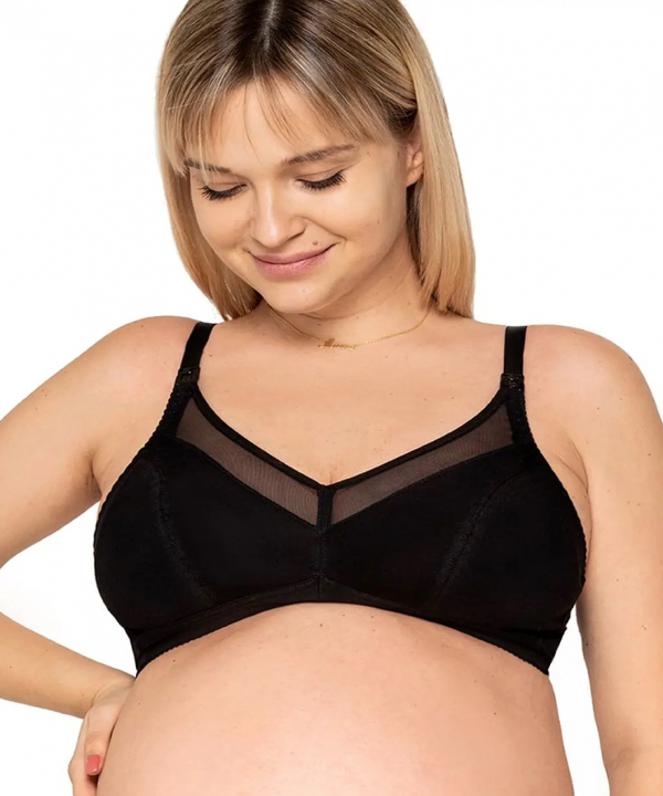 Sutien pentru alaptat Allday Black marime 75B