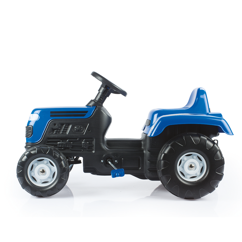 Tractor cu pedale albastru - 2 | YEO