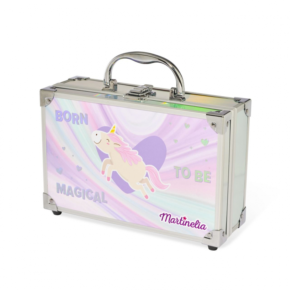 Trusa produse cosmetice pentru copii Martinelia Little Unicorn Perf Traveler Glitter