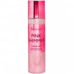 Iluminator spray pentru fata si corp Pink Body Shimmer IDC Institute 150ml