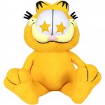 Jucarie din plus Garfield cute cu stelute 15 cm asezat