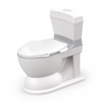 Olita educationala 2 in 1 tip wc cu sunete XL Grey