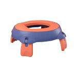 Olita portabila pentru calatorii Little Mom Frog Blue / Red