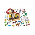 Set constructie Playmobil Set ferma poneilor