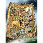 Puzzle animale 100 piese