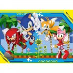 Puzzle ariciul Sonic 100 piese