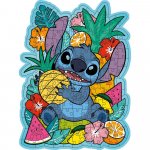 Puzzle lemn contur Disney Stitch 150 piese