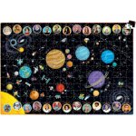 Puzzle sistem solar mare 300 piese 98x68 cm Banana Panda