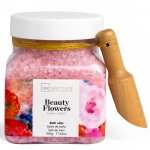 Sare de baie parfumata Beauty Flowers IDC Institute 500 g