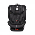 Scaun auto pentru copii cu isofix Ares i-Size si rotativ 360 grade 0 luni-12 ani Black