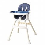 Scaun de masa Little Mom 3in1 cu cos pentru accesorii Modern Navy