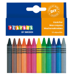 Set 12 creioane colorate cerate cu diametrul de 8 mm