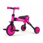 Tricicleta pliabila transformabila in bicicleta fara pedale Grande pink