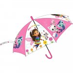 Umbrela copii Eplusm semiautomata Gabi diametru 74 cm roz