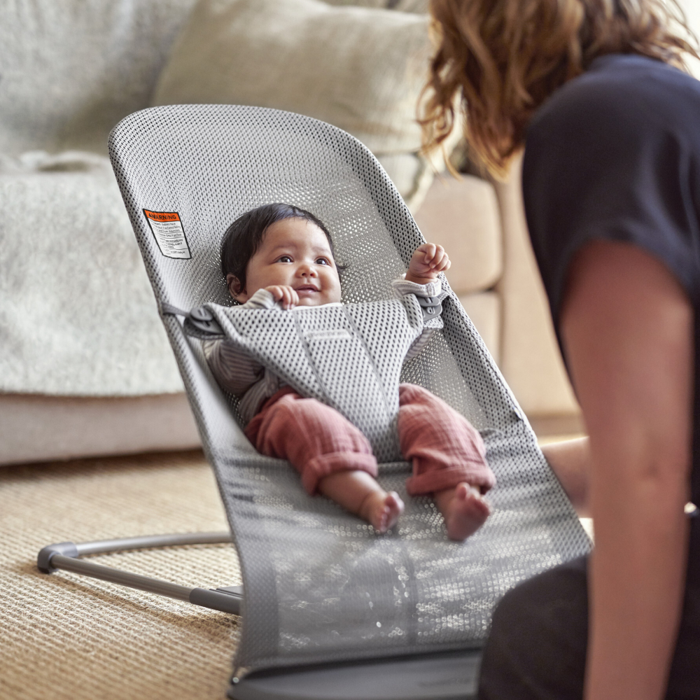 Balansoar Bliss Baby Bjorn Grey Mesh - 4 | YEO