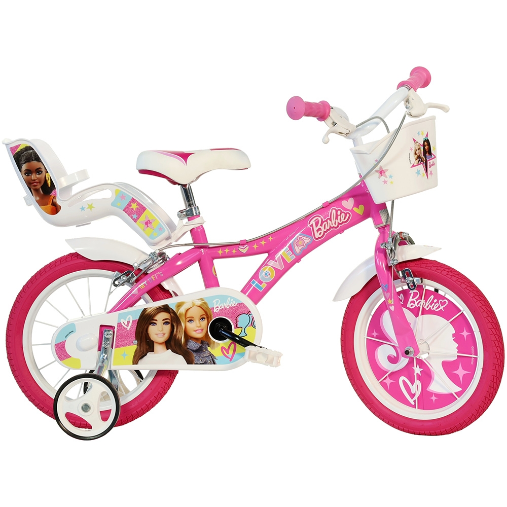 Bicicleta copii Dino Bikes 14 inch Barbie - 6