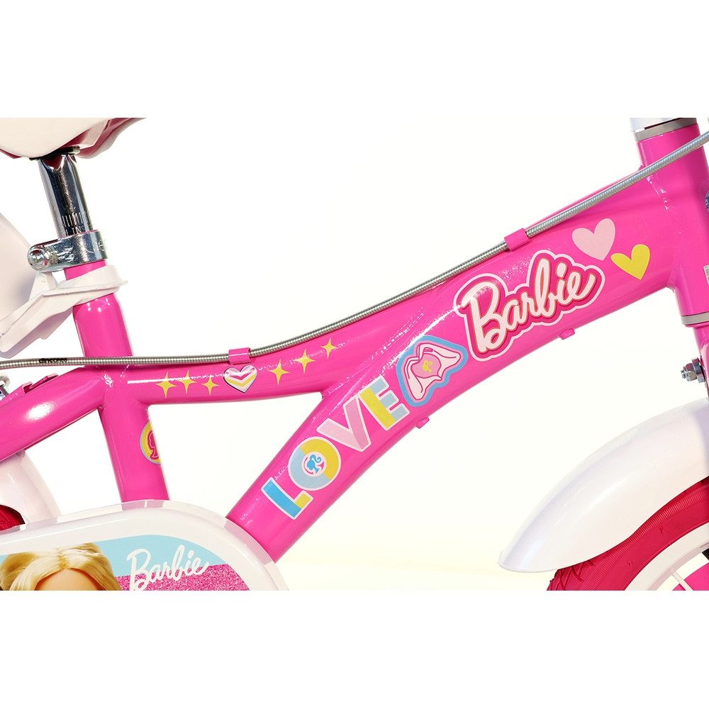 Bicicleta copii Dino Bikes 14 inch Barbie - 4 | YEO