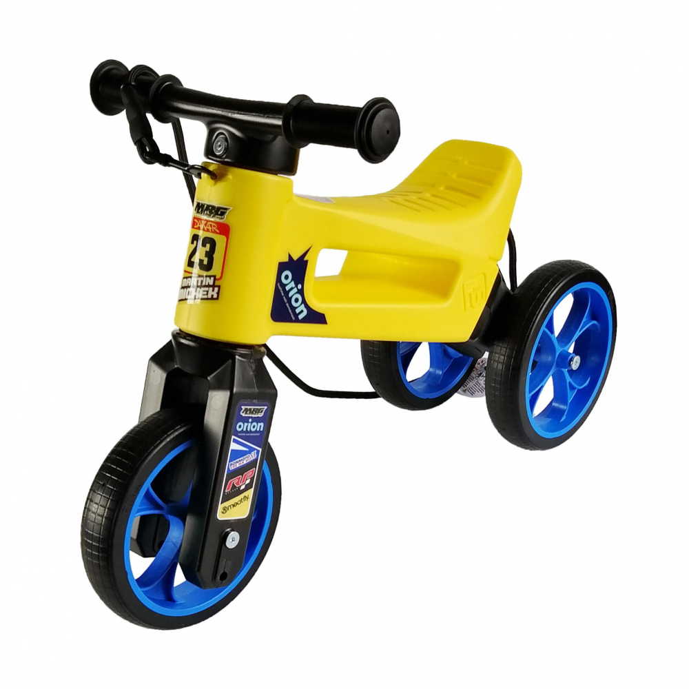 Bicicleta fara pedale Funny Wheels Rider SuperSport 2 in 1 Dakar Michek - 1 | YEO