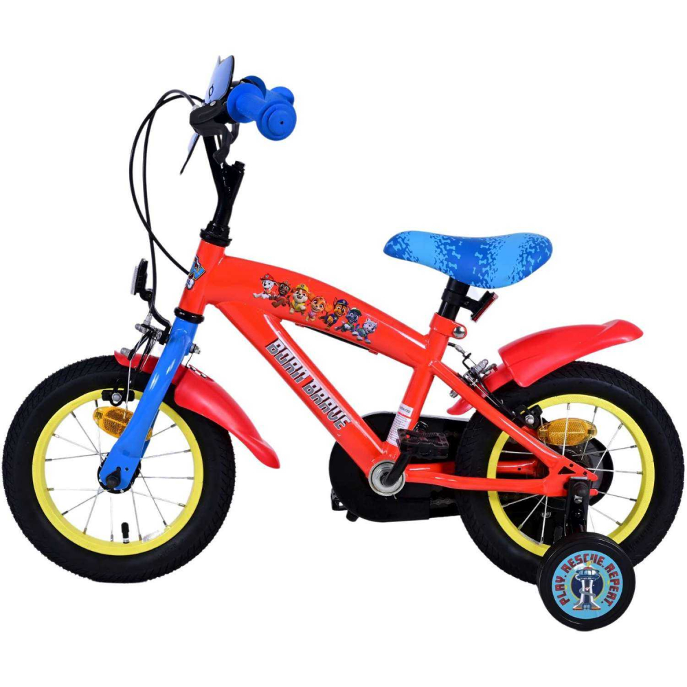 Bicicleta pentru copii Volare Paw Patrol baieti 12 inch cu doua frane de mana - 2 | YEO