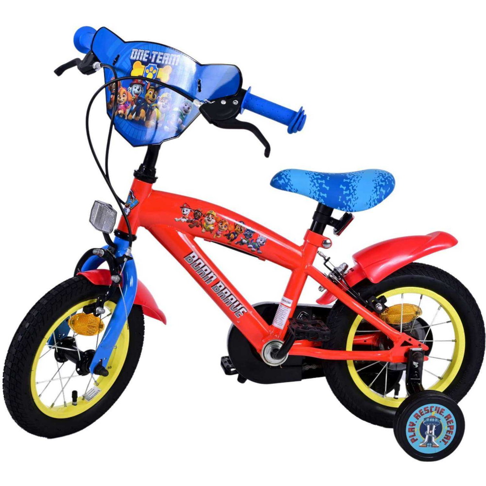 Bicicleta pentru copii Volare Paw Patrol baieti 12 inch cu doua frane de mana - 3