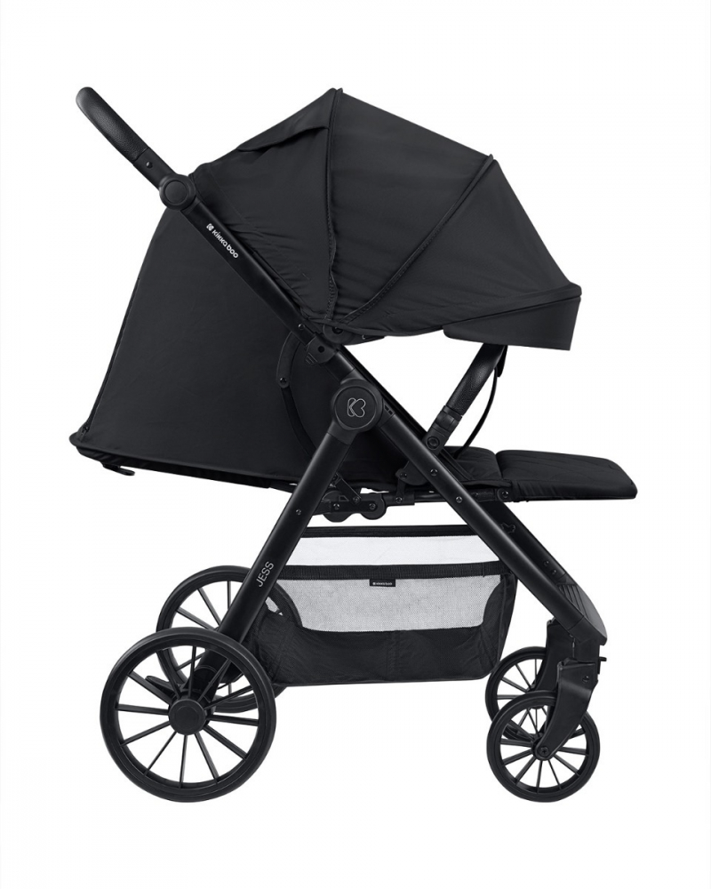 Carucior sport cu pliere automata autofold KikkaBoo Jess Black - 3