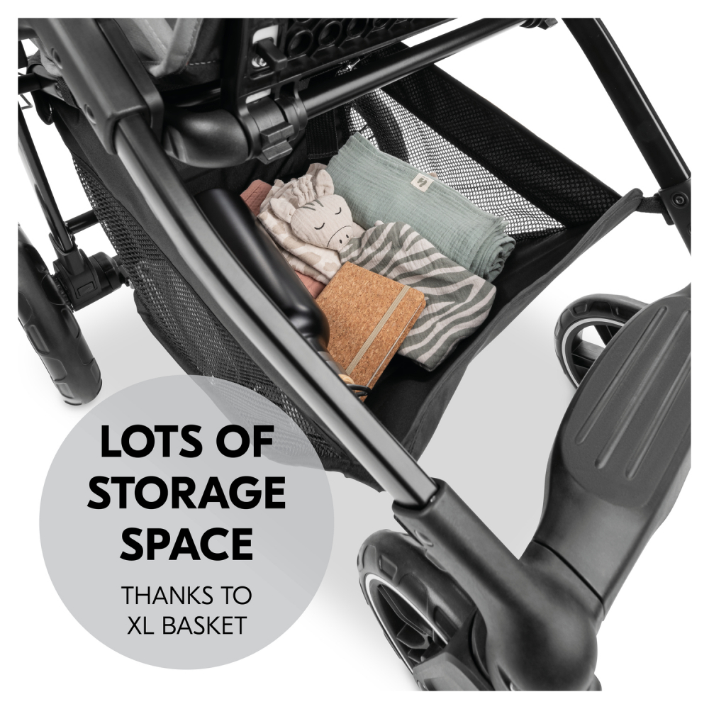 Carucior sport usor pliabil si compact Hauck Shop N Care grey - 6