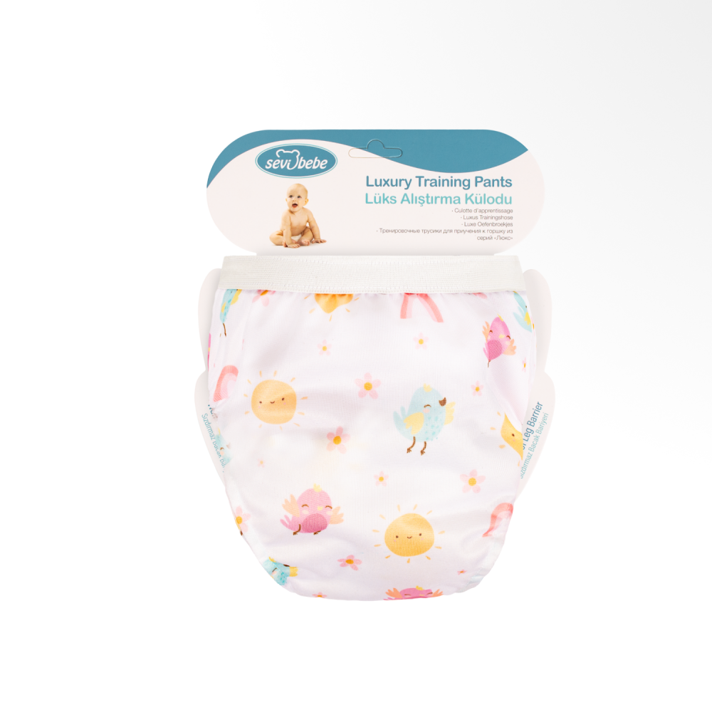 Chiloti antrenament toaleta SeviBebe Cute Birds 10-15 kg - 2 | YEO