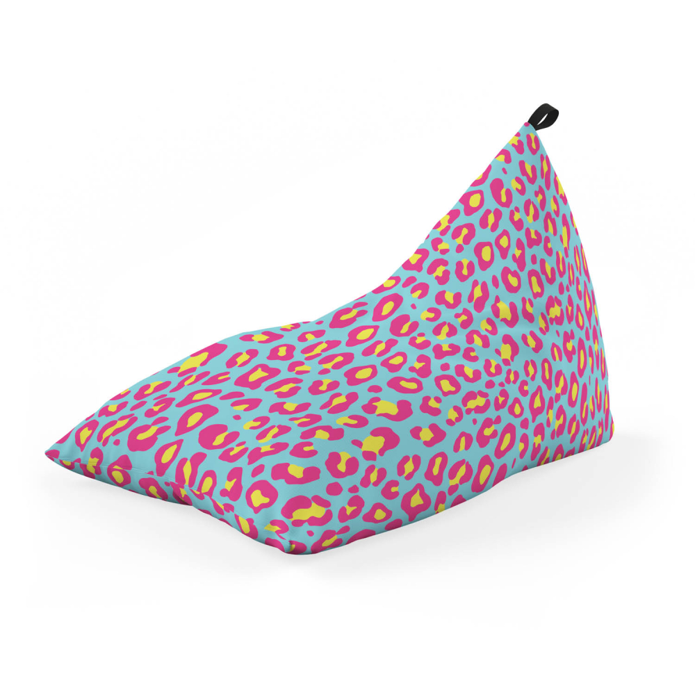 Fotoliu puf Bean Bag tip lounge leopard fruitty