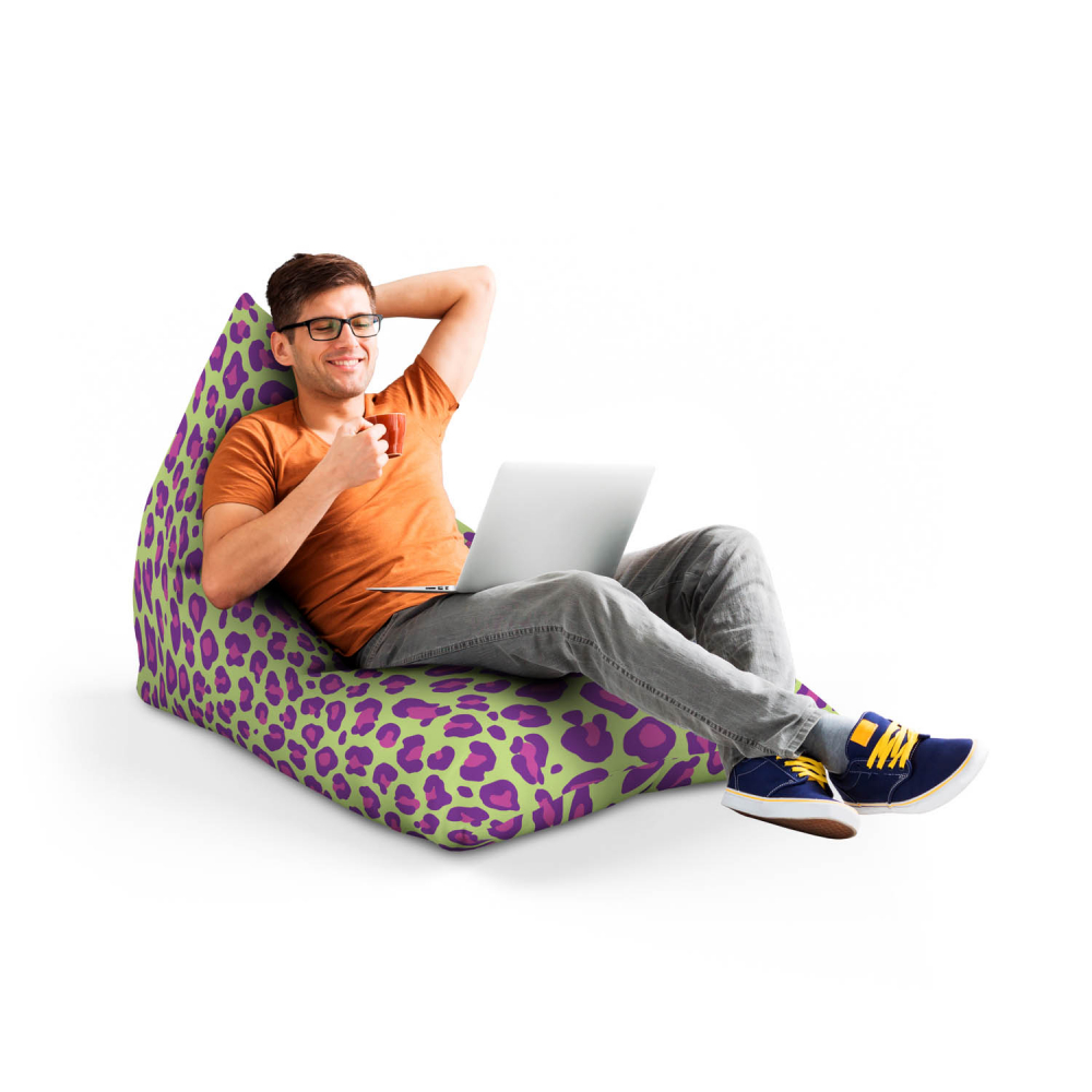 Fotoliu puf Bean Bag tip lounge leopard madness - 3