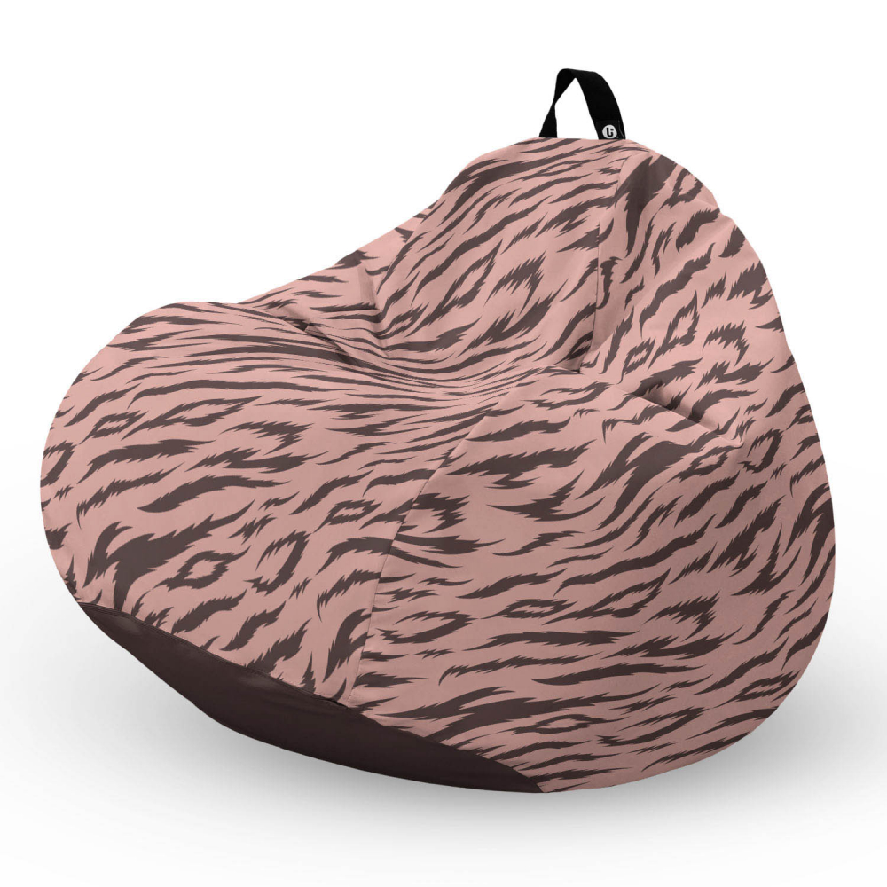 Fotoliu puf Bean Bag tip para L tigre soft pink - 4