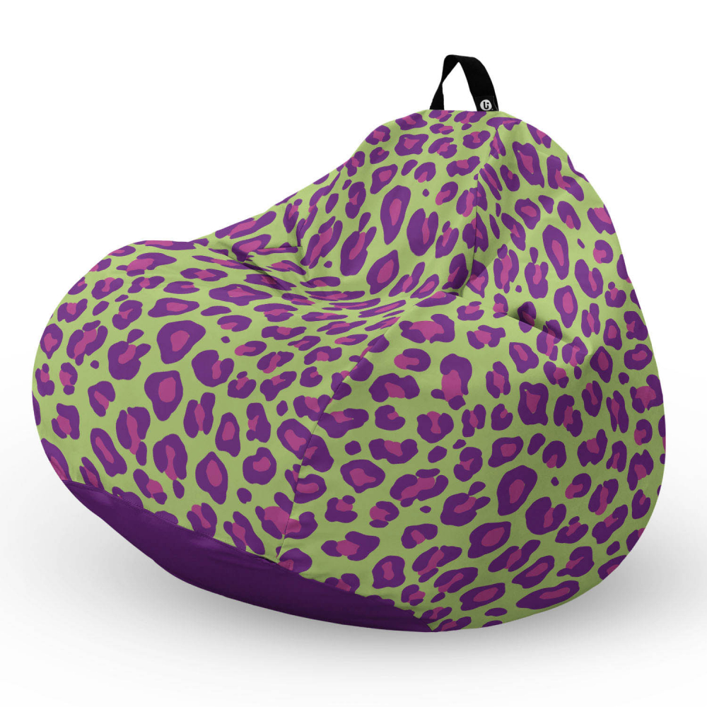 Fotoliu puf Bean Bag tip para XL leopard madness - 4