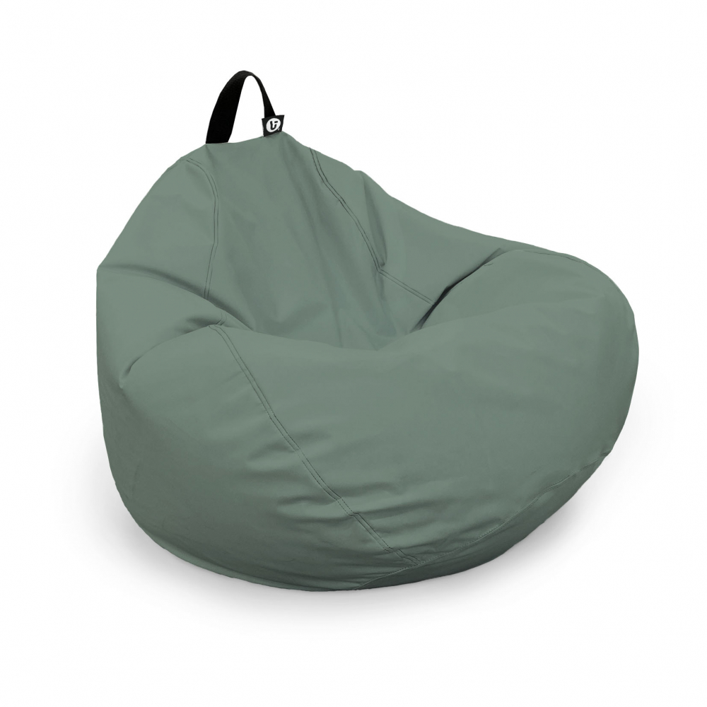 Husa fotoliu Puf Bean Bag tip Para XL Chroma fara umplutura green sage - 6