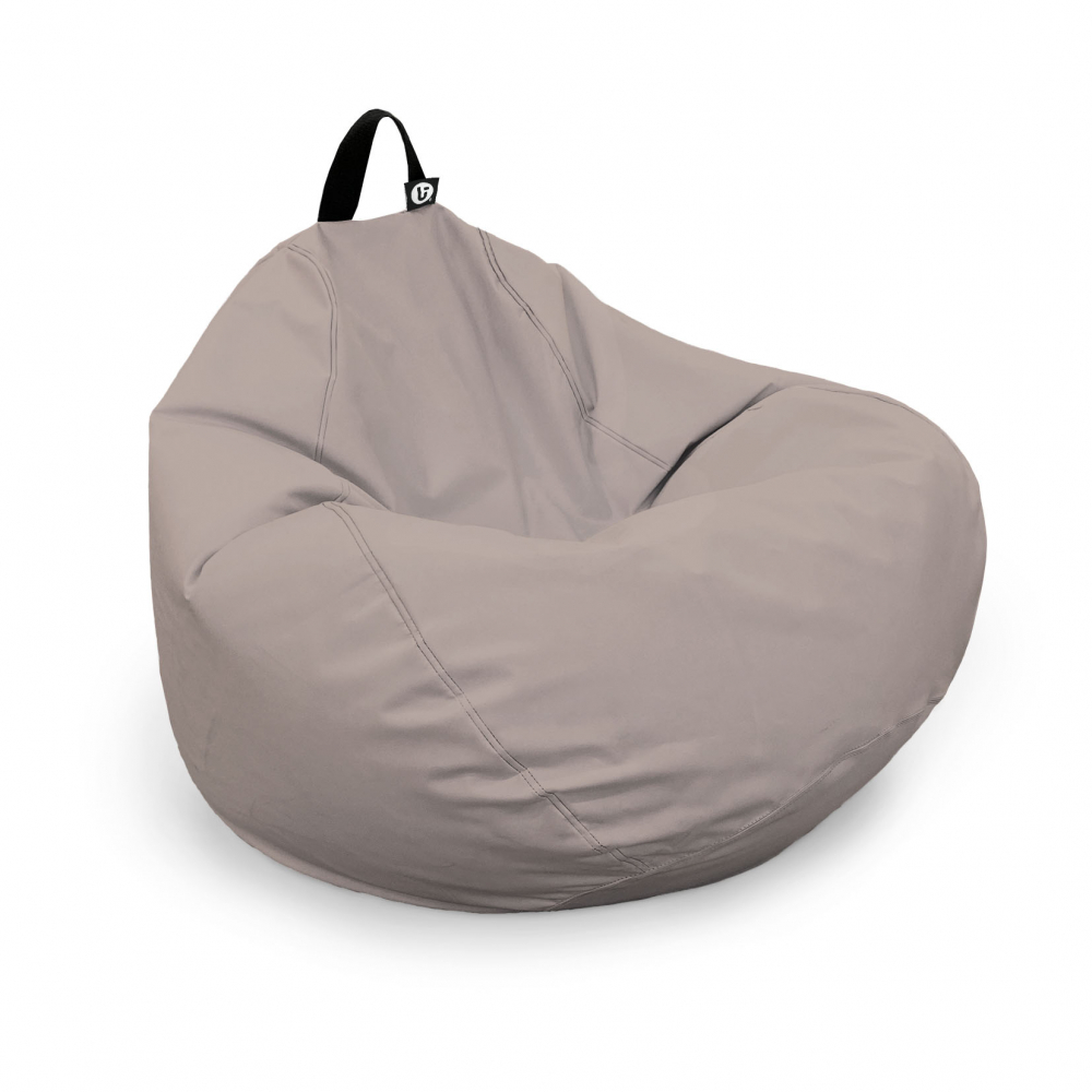 Husa fotoliu Puf Bean Bag tip Para XL Chroma fara umplutura taupe - 6